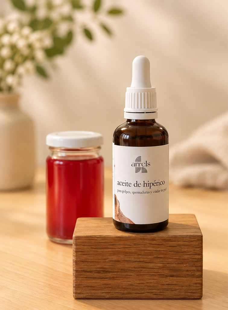 Aceite de hipérico - "Oli de cop"